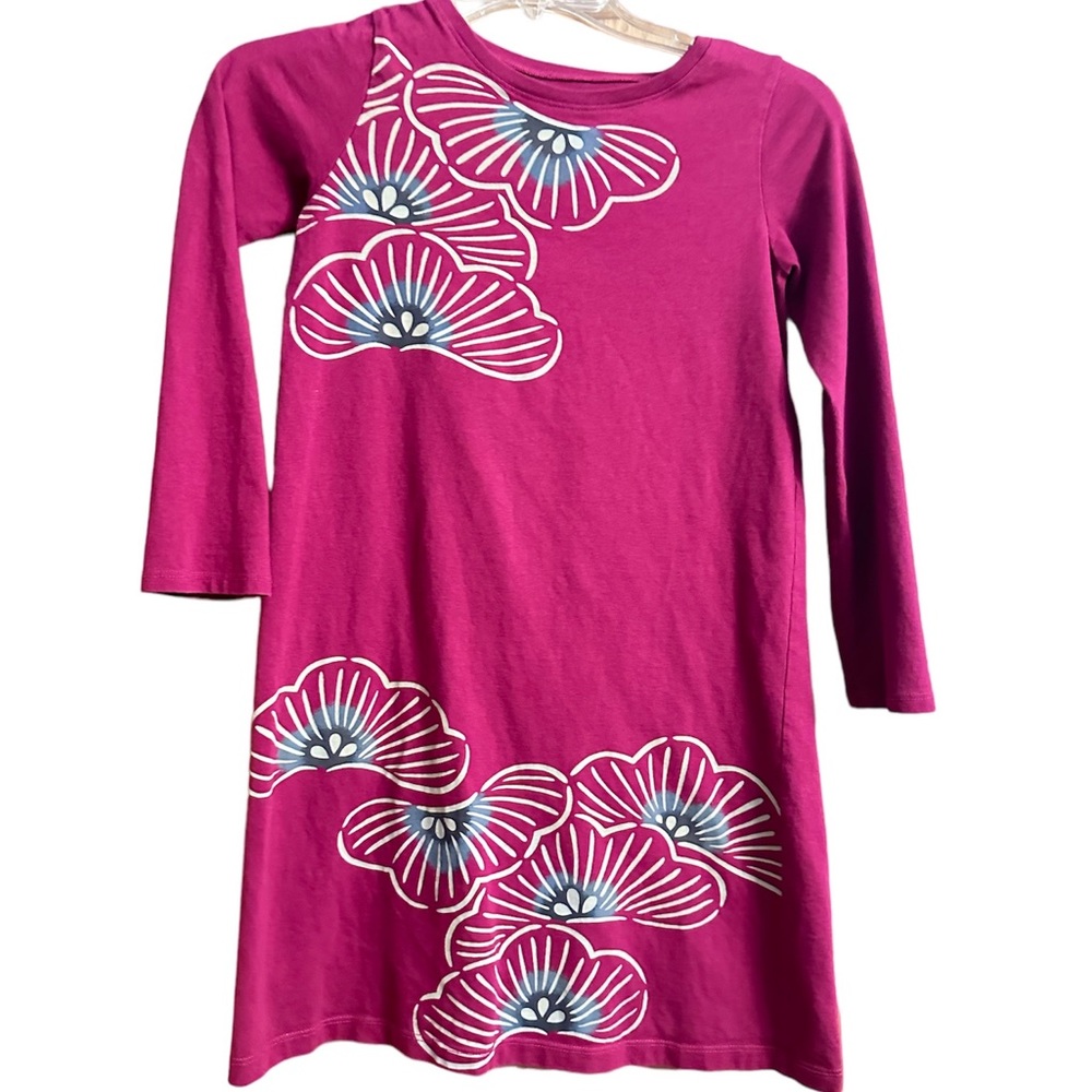 Tea Collection Pink Floral Kids Dress
